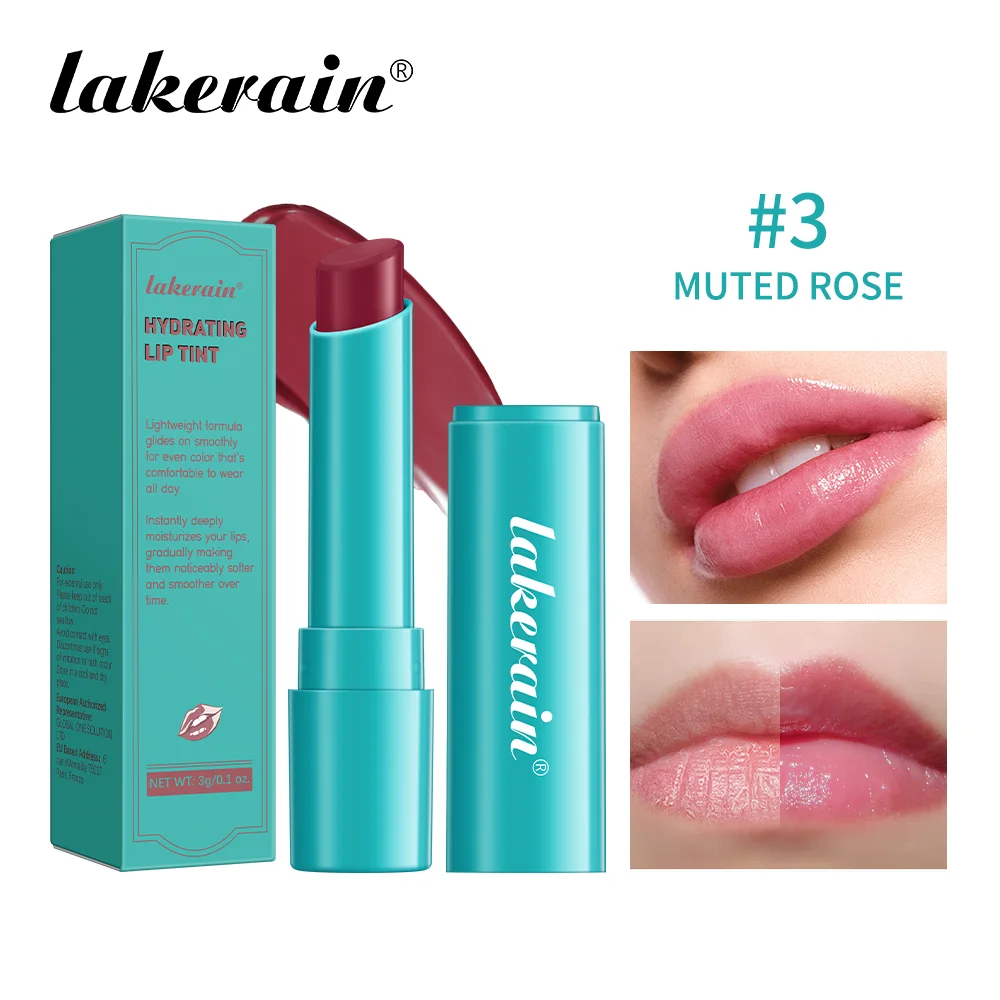 Jelly Solid Lip Tint - Hydrating Red Brown Lipstick