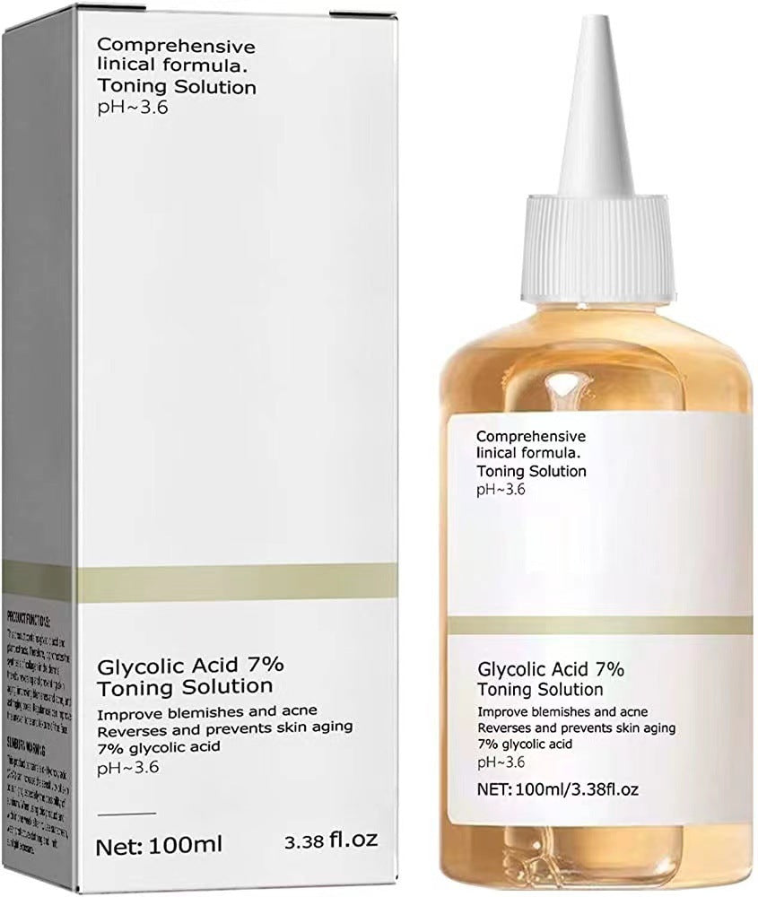 Glycolic Acid Toner 7%: Acne-Free & Hydrated Skin 100ml